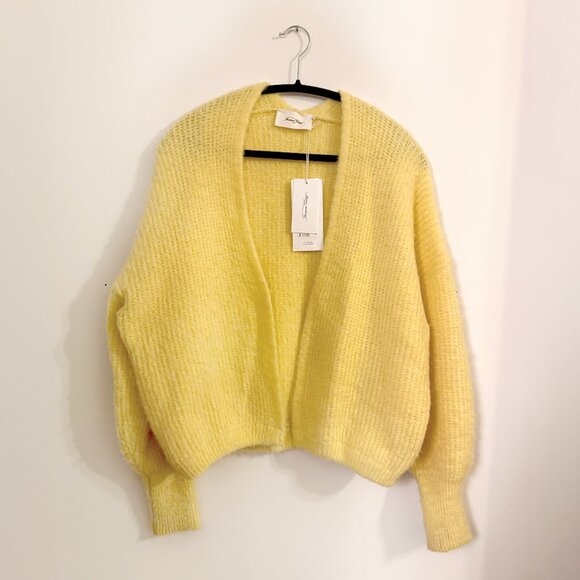 American Vintage Cardigan East in Yellow - Picture 1 of 5